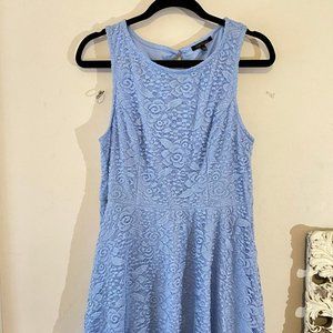 Light Blue Lace Mini Dress XL.